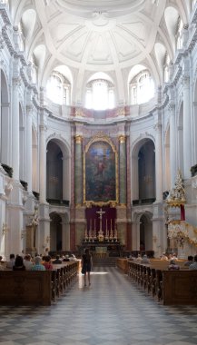 Almanya 'nın Dresden şehrinin manzarası