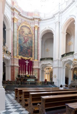 Almanya 'nın Dresden şehrinin manzarası