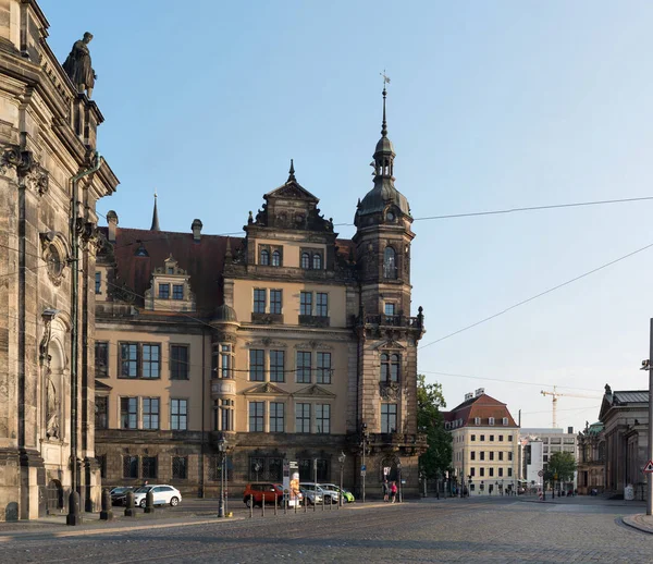 Uitzicht Stad Dresden Duitsland — Stockfoto