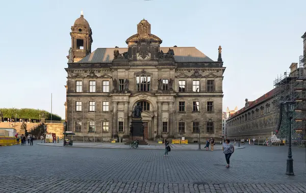 Blick Auf Die Stadt Dresden Deutschland — Stockfoto