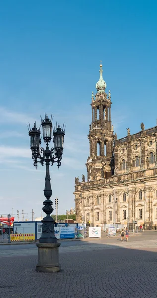 Uitzicht Stad Dresden Duitsland — Stockfoto