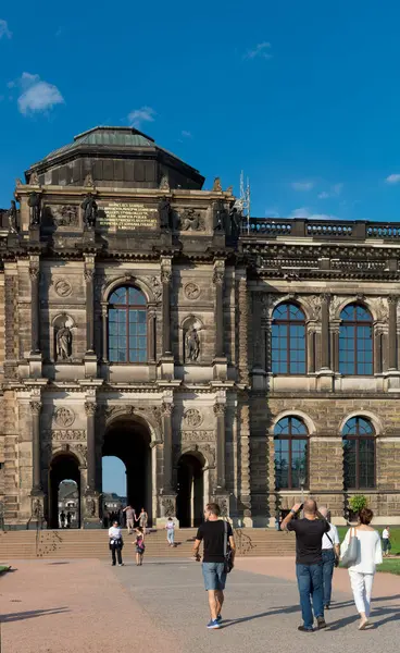 Uitzicht Stad Dresden Duitsland — Stockfoto