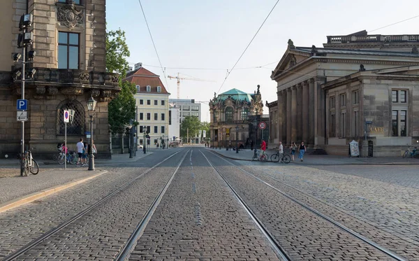 ドレスデン市の眺めドイツ — ストック写真