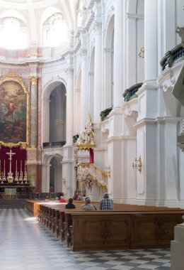 Almanya 'nın Dresden şehrinin manzarası