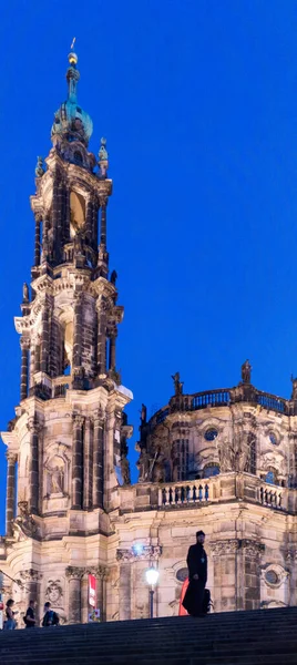 Veduta Della Città Dresda Germania — Foto Stock