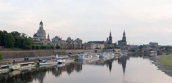 Almanya 'nın Dresden şehrinin manzarası