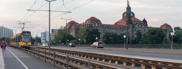 Vista Ciudad Dresde Alemania — Foto de Stock