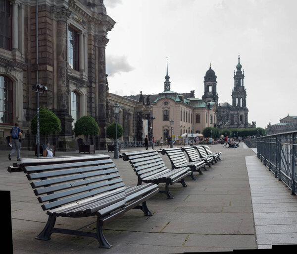 View of the Dresden City Germany