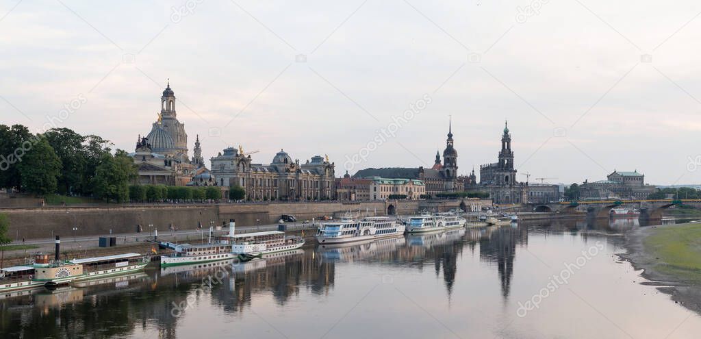 View of the Dresden City Germany