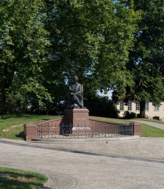Almanya 'nın Dresden şehrinin manzarası