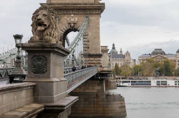 Uitzicht Boedapest Hongarije — Stockfoto