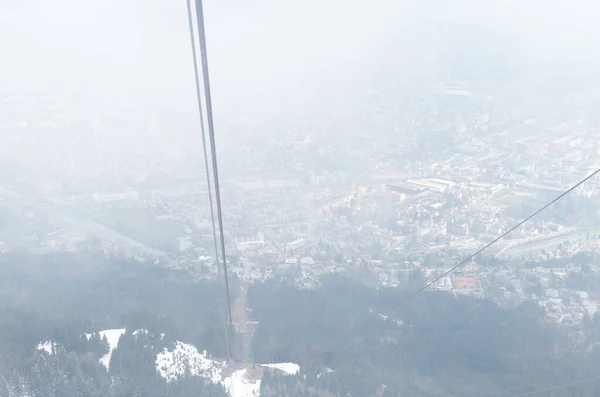 Vista Cidade Innsbruck Áustria — Fotografia de Stock