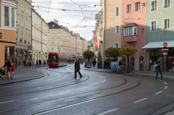 Vue Ville Innsbruck Autriche — Photo