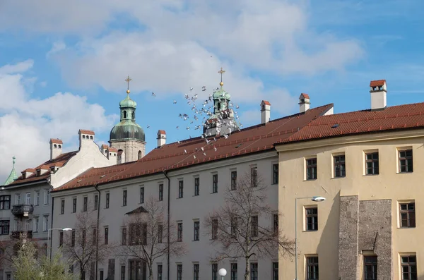 Vista Ciudad Innsbruck Austria —  Fotos de Stock