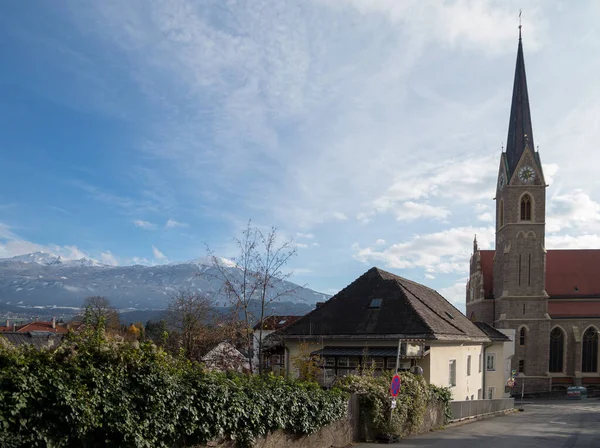 Kilátás Innsbruck Városra Ausztria — Stock Fotó