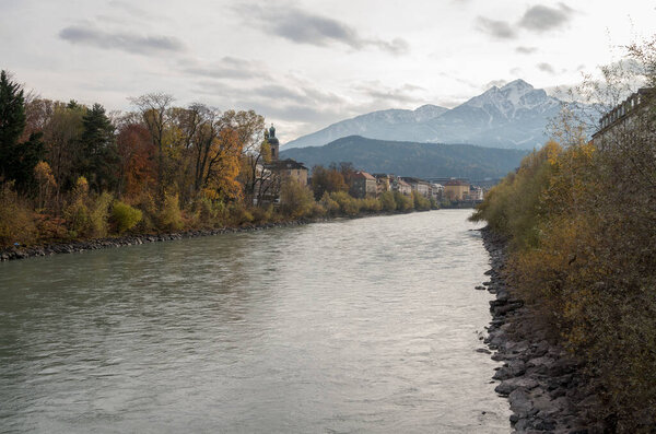 View of the Innsbruck city, Austria