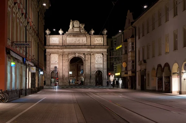 Uitzicht Stad Innsbruck Oostenrijk — Stockfoto