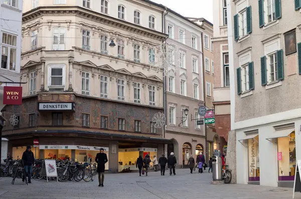 Blick Auf Die Stadt Salzburg Österreich — Stockfoto