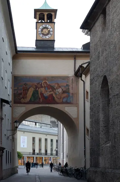 Blick Auf Die Stadt Salzburg Österreich — Stockfoto