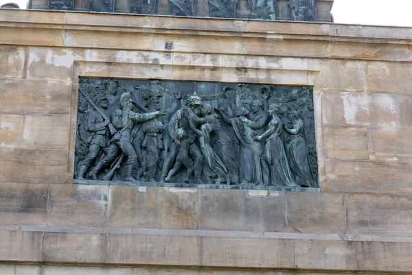 Die Architektur Der Germania Statue — Stockfoto