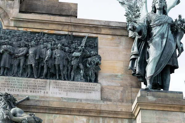 Die Architektur Der Germania Statue — Stockfoto