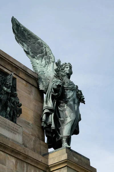 Arquitetura Estátua Germania Exterior — Fotografia de Stock