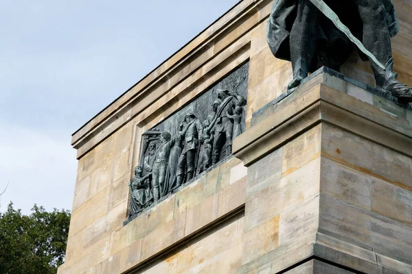 Die Architektur Der Germania Statue — Stockfoto