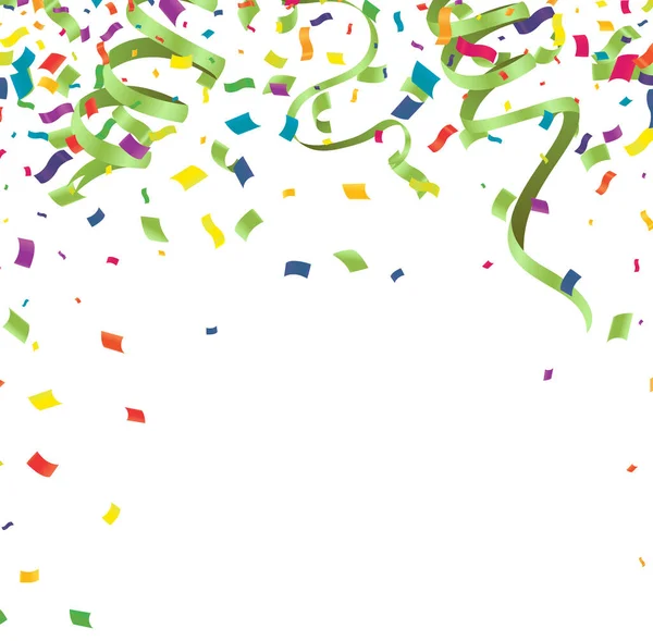 Aziz Patrick Günü sınırında yeşil dört ve balonların arkasında ağaç yapraklı yoncalar. Vektör çizimi. Parti davetiyesi tasarımı, tipografik şablon. Şanslı ve başarı sembolleri