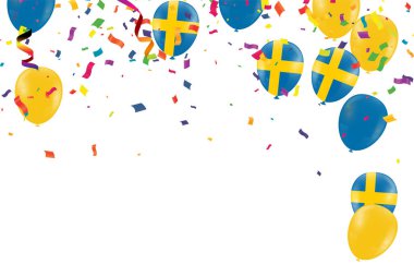 Soyut arka plan altın konfetisini kutluyor. vektör arkaplanı