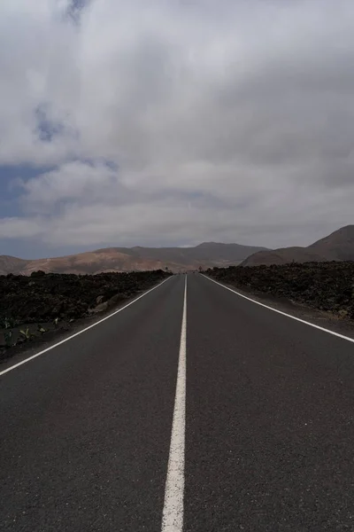 Lineas Que Dibujan Las Carreteras — Stockfoto