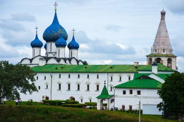 Doğum Katedrali Suzdal Kremlin Çan Kulesi Rusya — Stok fotoğraf