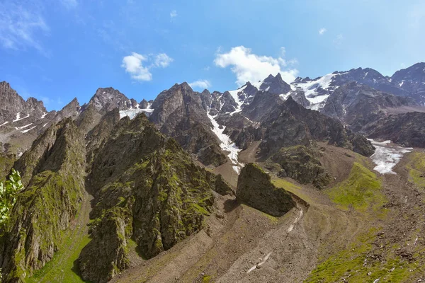 Garganta Tseyskoe Día Soleado Verano Rusia Osetia Del Norte — Foto de Stock