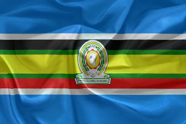 East African Community Flag — Stock Photo, Image