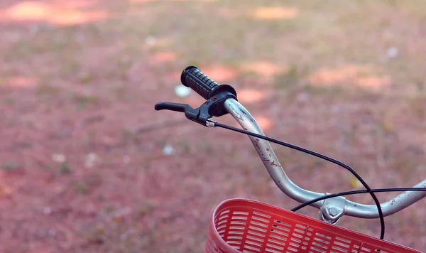 Detail of a Bicycle, in vintage retro tone — Stock Photo, Image