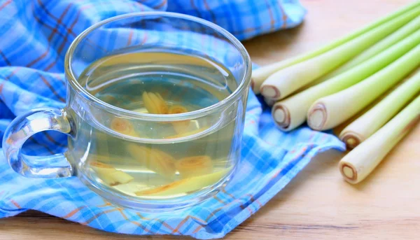 Thai herbal drinks, Lemon grass water — Stock Photo, Image