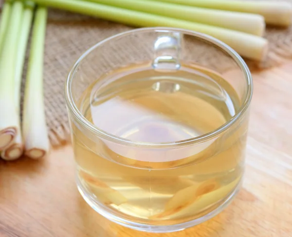Minuman herbal Thailand, air rumput Lemon — Stok Foto