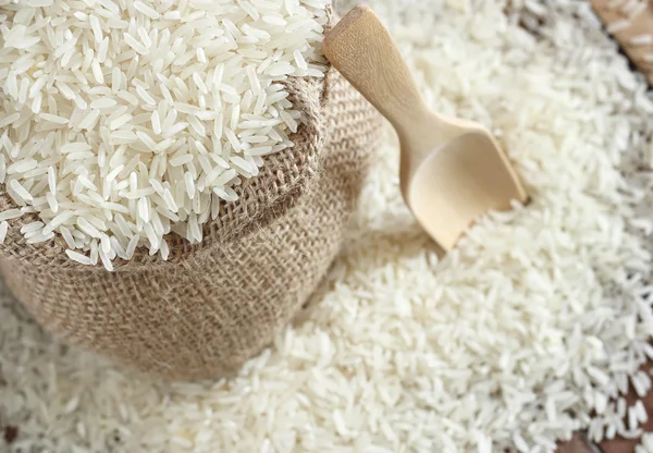 Jasmine rice. rice grains. Royalty Free Stock Images