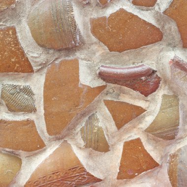 Eski duvar karoları, toprak kap