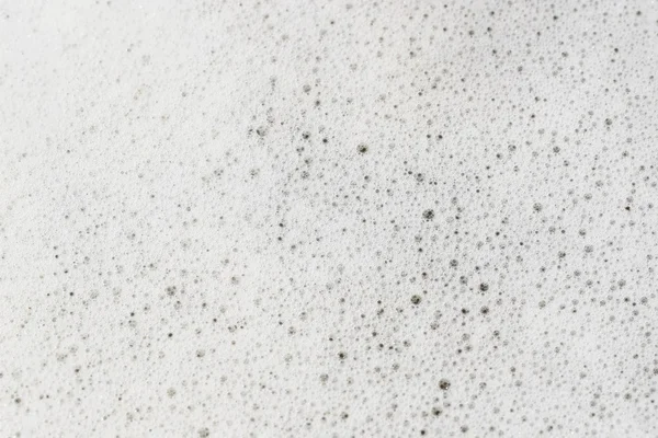 White foam with some bubbles — Stock Photo, Image