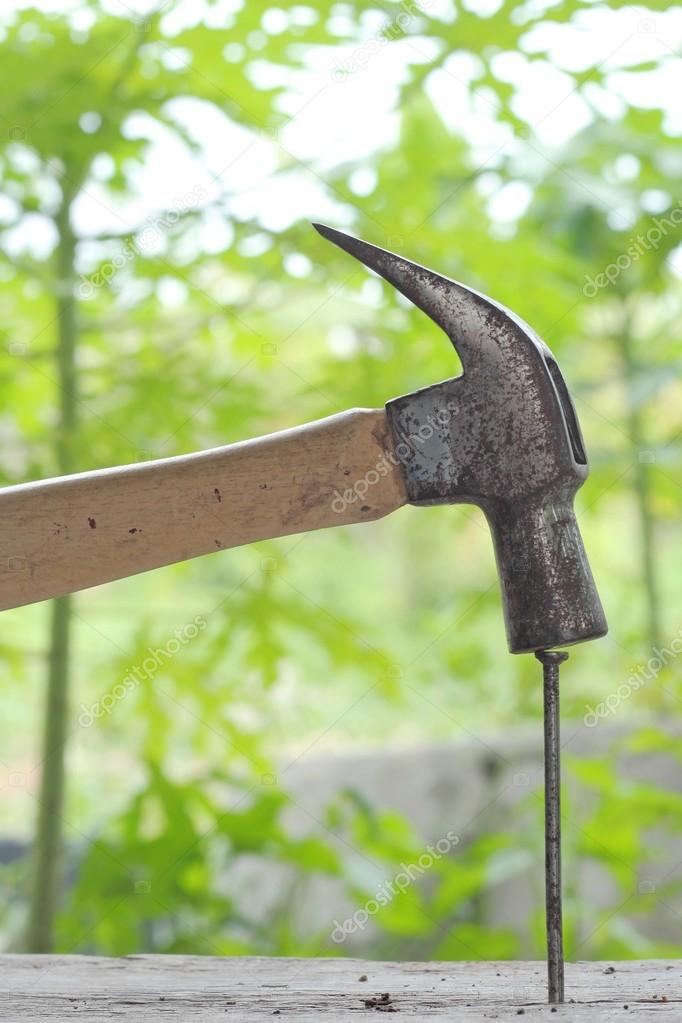Hammer and nails — Stock Photo © Gap 106442122