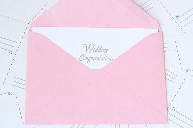 Zarf tebrik kartı ile açın