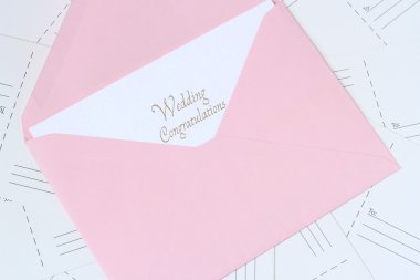 Zarf tebrik kartı ile açın