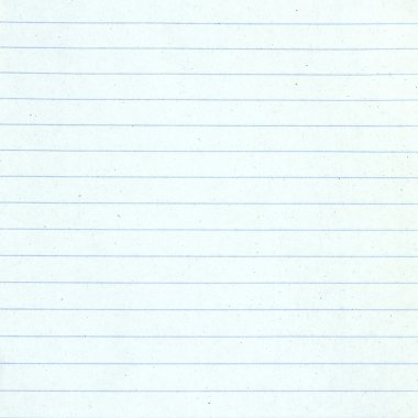 Beyaz kare defter kağıt