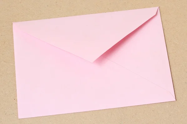 Kırpma yolu ile boş zarf — Stok fotoğraf