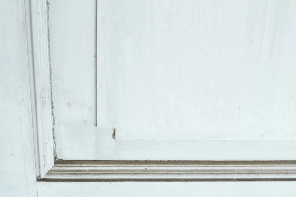 Detailní záběr staré dřevěné dveře Vintage tón — Stock fotografie