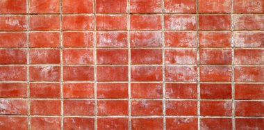 Eski model tuğla duvarın arka planı