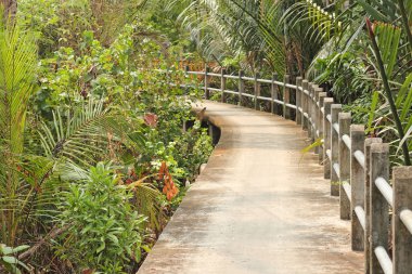 Tayland eski ilçe yolu ile sokak