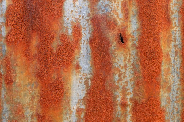 Old zinc. old rusty zinc. old rusty zinc plat wall. zinc wall. rusty zinc grunge texture — Stock Photo, Image