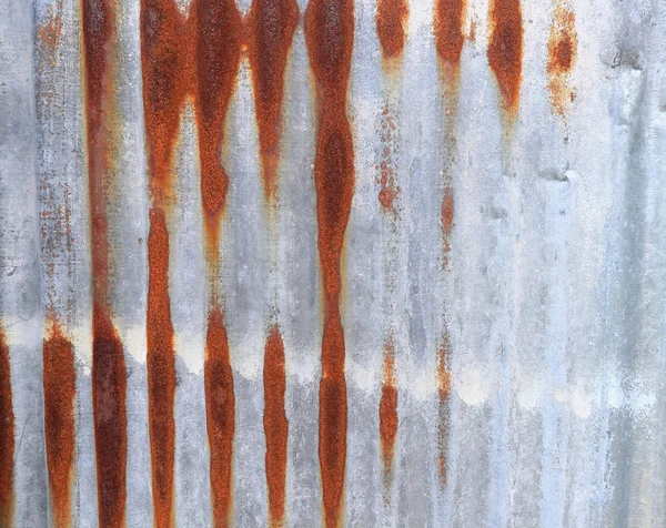 Old zinc. old rusty zinc. old rusty zinc plat wall. zinc wall. rusty zinc grunge texture — Stock Photo, Image