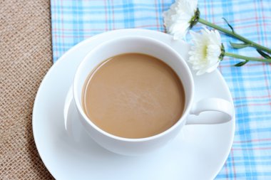 Tatlı zaman kahve fincanı